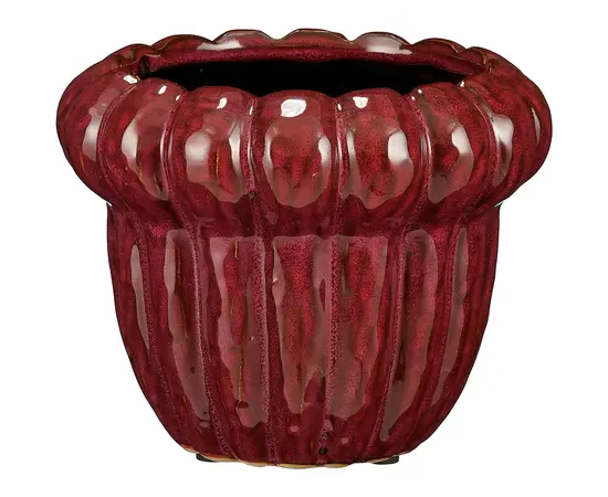 ქოთანი კერამიკული Nova pot purple - h13,5xd17,5cm