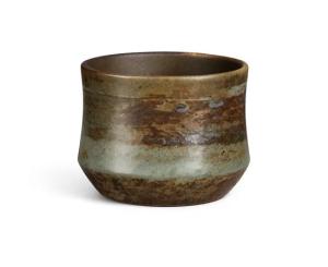 ქოთანი კერამიკული Ludo pot round blue - h13xd16cm