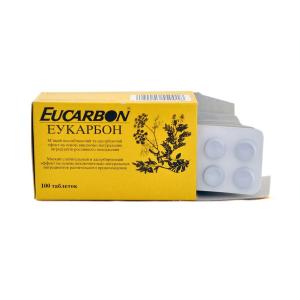 Eucarbon - ეუკარბონი 10 ტაბლეტი