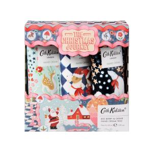 ხელის კრემების საახალწლო ნაკრები 3 ცალი 30 მლ Cath Kidston 6757 ჰესკოტი და აივორი - Heathcote & Ivory