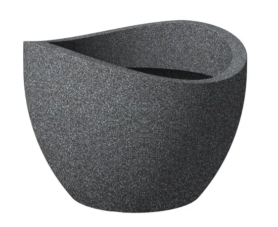 ქოთანი პლასტმასის Scheurich 250/60 PLANTER SCHWARZ GRANIT