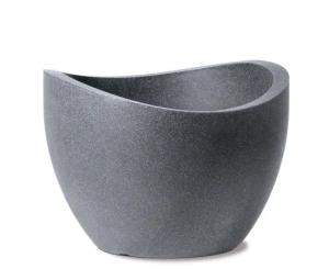 ქოთანი პლასტმასის Scheurich 250/40 PLANTER SCHWARZ GRANIT