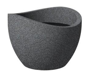 ქოთანი პლასტმასის Scheurich 250/60 PLANTER SCHWARZ GRANIT