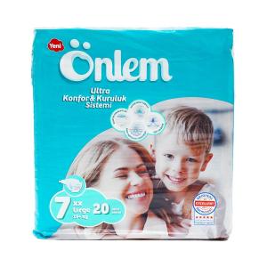 საფენი ბავშვის 19+კგ 20 ცალი 8794 ონლემი - Onlem