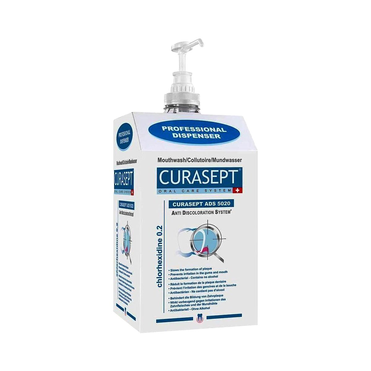 სავლები ქლორჰექსიდით 5 ლ 0.20% 0335 კურასეპტი - Curasept 