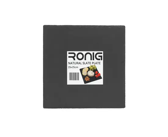 ფიქალის თეფში Ronig 25X25 სმ