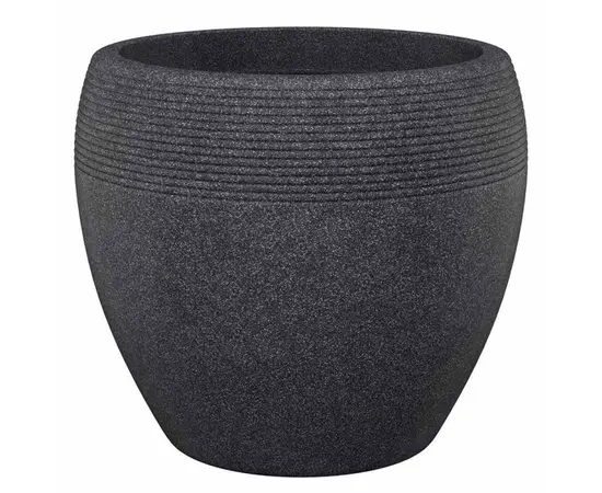 პლასტმასის ქოთანი Scheurich 282/30 PLANTER LINEO SCHWARZ GRANIT