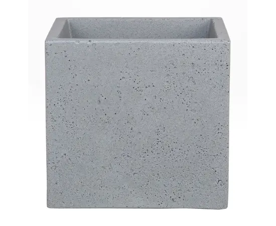 ქოთანი ყვავავილის პლასტმასის Scheurich STONY GREY 40/240 C-CUBE