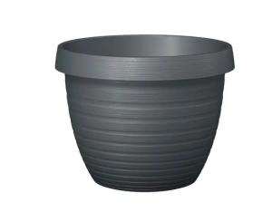 პლასტმასის ქოთანი Scheurich 25/270 Country Star METALLIC GREY