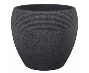 პლასტმასის ქოთანი Scheurich 282/30 PLANTER LINEO SCHWARZ GRANIT