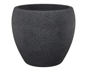 პლასტმასის ქოთანი Scheurich 282/48 PLANTER LINEO SCHWARZ GRANIT