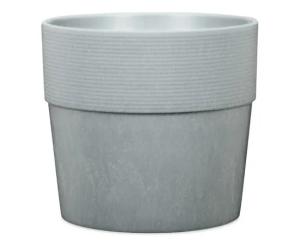 ქოთანი პლასტმასის Scheurich 266/30 GROOVE+ CONCRETE