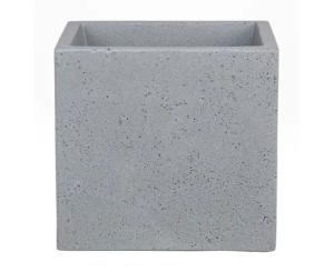 ქოთანი ყვავავილის პლასტმასის Scheurich STONY GREY 40/240 C-CUBE