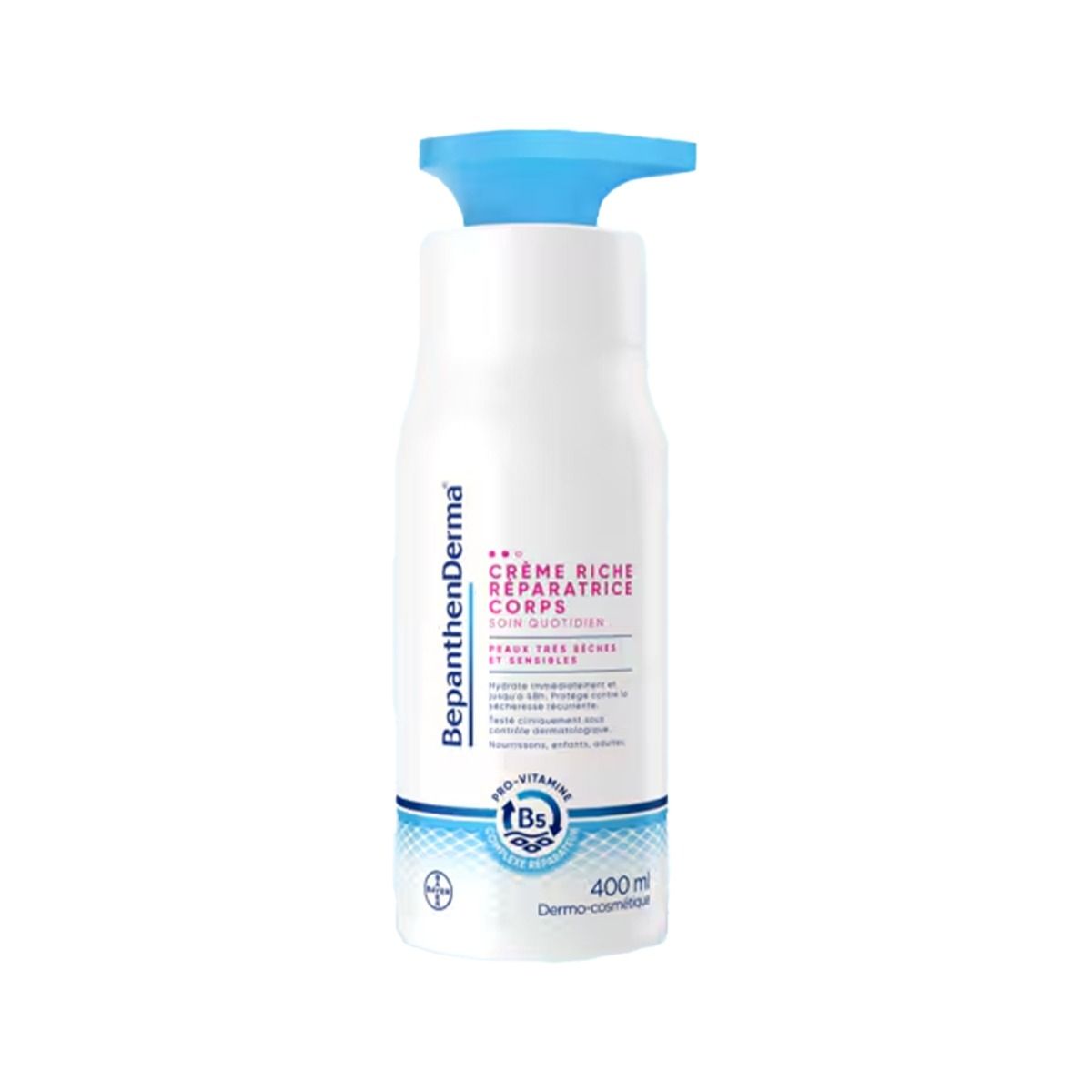 მშრალი და მგრძნობიარე კანის აღმდგენი კრემი 400 მლ ბეპანთენი დერმა - Bepanthen Derma