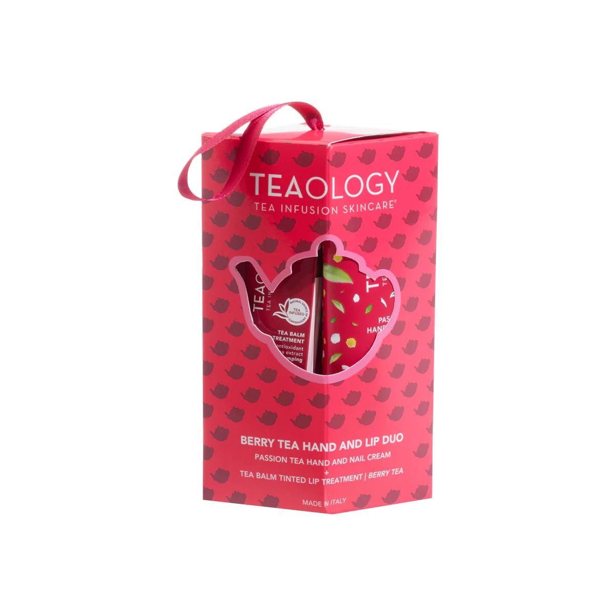 საახალწლო ნაკრები ტუჩის ბალზამი და ხელის კრემი Berry Tea 6553 თიოლოჯი - Teaology