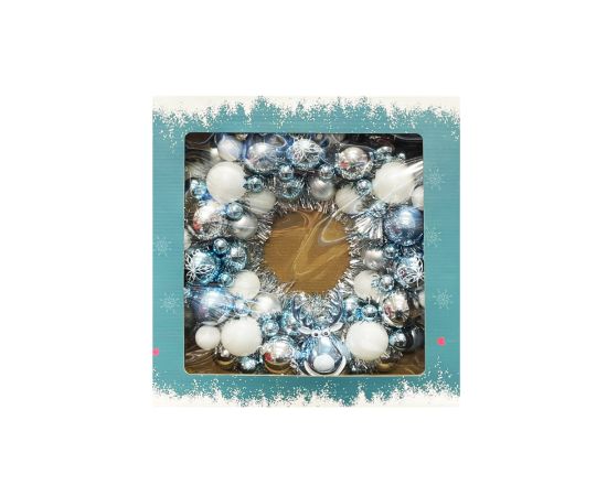 საახალწლო დეკორაცია გირლიანდა ბურთებით C25TJ107