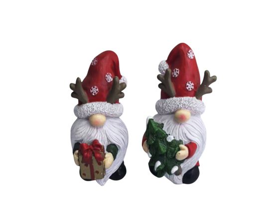 საახალწლო დეკორაცია კერამიკის გნომები BY021 6X7X12