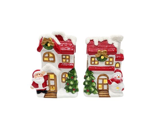 საახალწლო დეკორაცია კერამიკის სახლები 20029/30