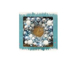 საახალწლო დეკორაცია გირლიანდა ბურთებით C25TJ107