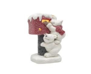 საახალწლო დეკორაცია პოლარული დათვები საფოსტო ყუთთან 23143R