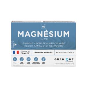 მაგნიუმი 150მგ დასალევი ამპულა 30 ცალი გრანიო - Granions