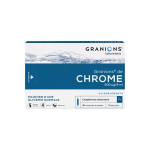 ქრომი 200მკგ 4მლ დასალევი ამპულა 30 ცალი გრანიო - Granions