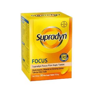 სუპრადინი ფოკუსი - Supradyn Focus 30 ტაბლეტი