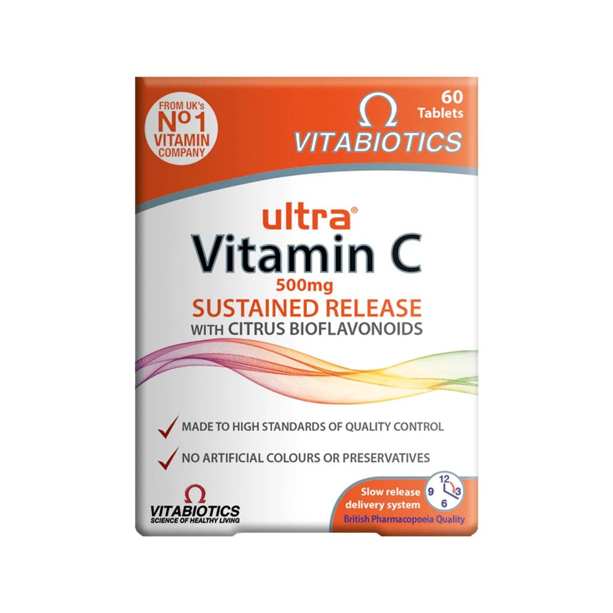 ულტრა ვიტამინი C - Ultra vitamin C 500მგ 60 ტაბლეტი