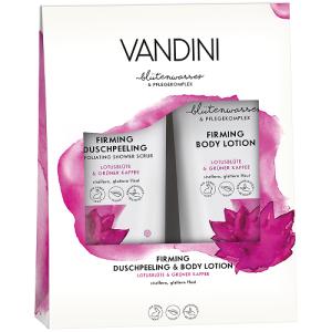 ვანდინი - Comfort სასაჩუქრე ნაკრები შხაპის გელი/ტანის ლოსიონი ვანილის ყვავილი/მაკადემიის ზეთი