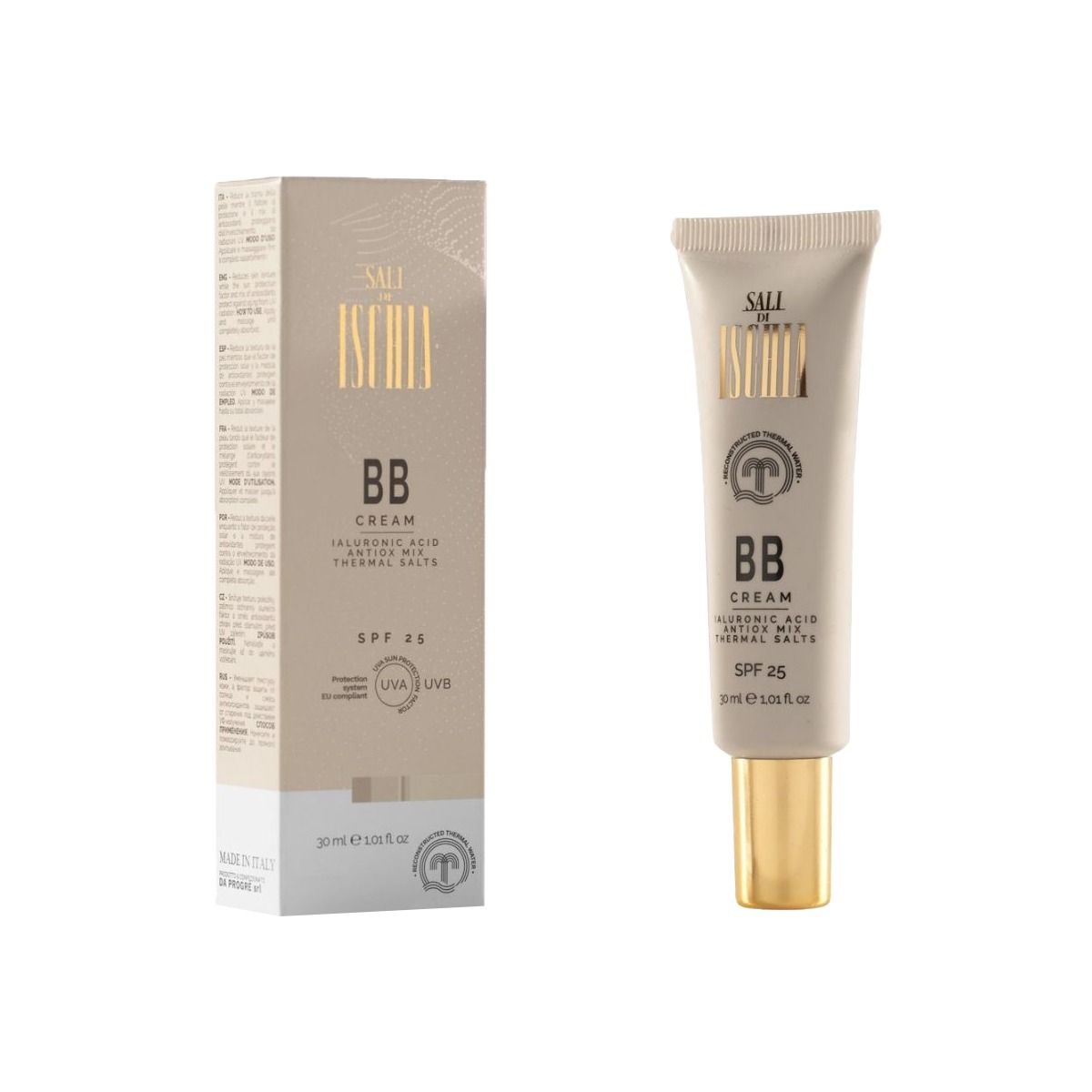 სახის BB კრემი Light SPF25 30 მლ 4943 სალი დი ისკია - Sali di ischia