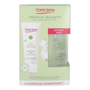 ტოპიკრემი - AC სახის ფლუიდი აღმდგენი/სებ. მარეგულირებელი კომბ/ცხიმიანი კანის