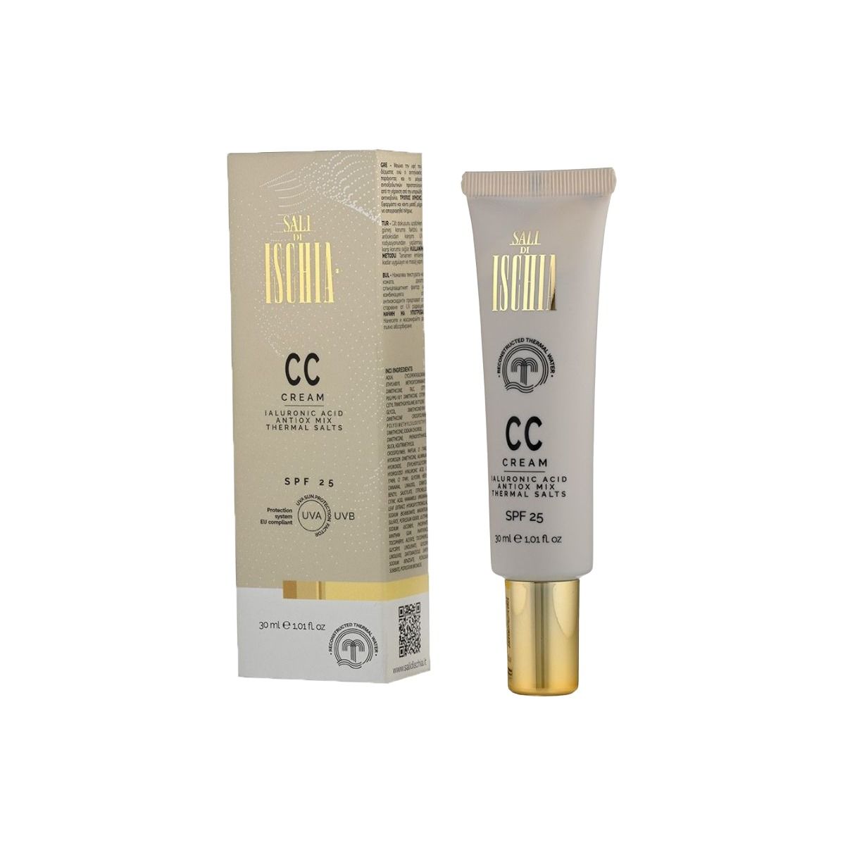 სახის CC კრემი Light SPF25 30 მლ 4967 სალი დი ისკია - Sali di ischia