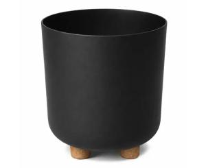 ქოთანი ყვავილის Lamela SOFIA 190 Recycled Planter - Black