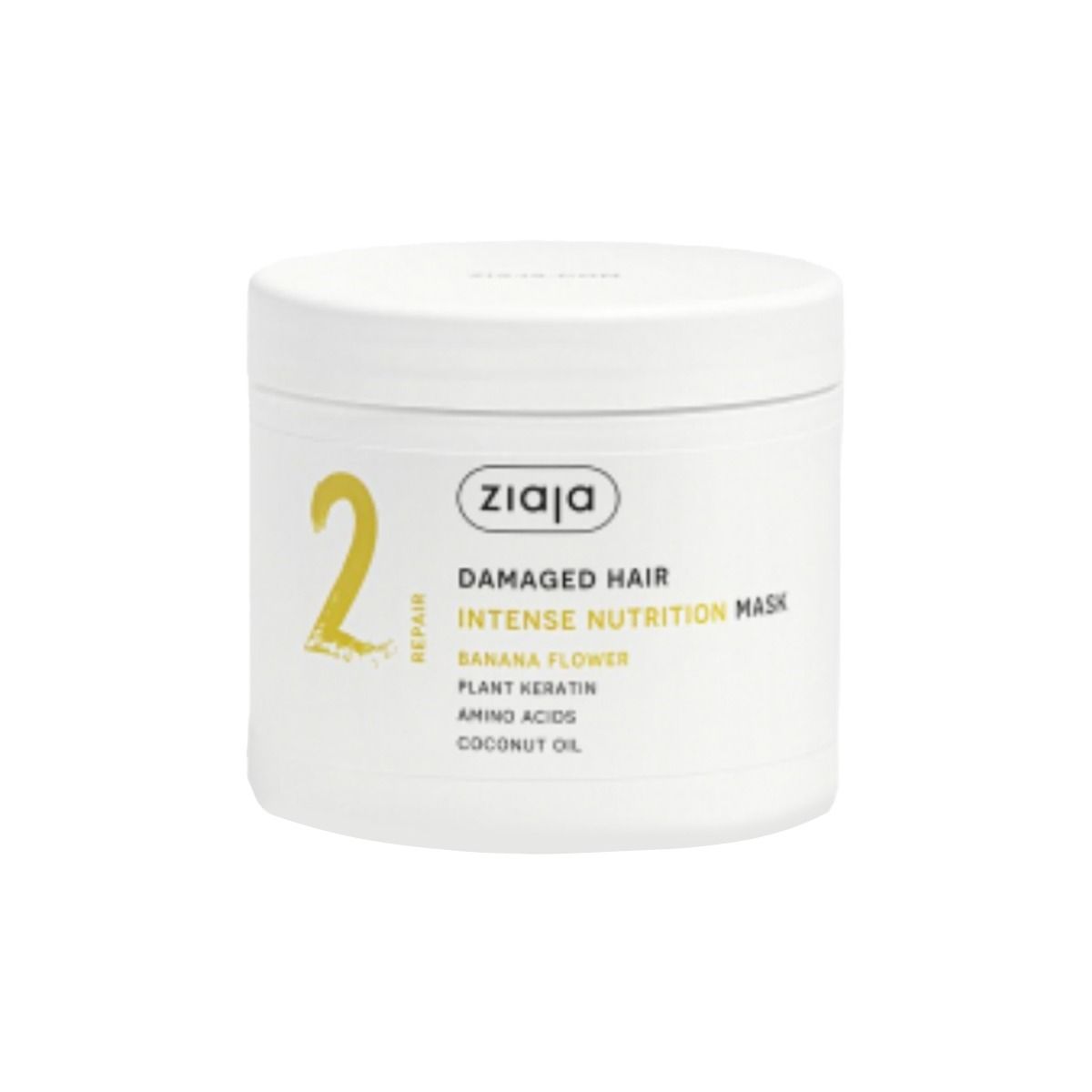 თმის ნიღაბი ბანანი Step 2 350 მლ 4967 ზიაია - Ziaja