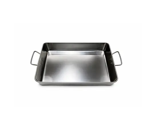 საკვების შესანახი მეტალის ლანგარი DONGFANG 35X28X6 სმ