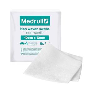 საფენი არასტერილური 4 ფენიანი 10სმx10სმ 100 ცალი მედრული - Medrull
