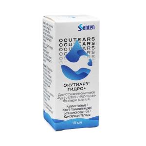 ოკუთეარსი ჰიდრო+ - Ocutears Hydro+ თვალის წვეთები 10მლ