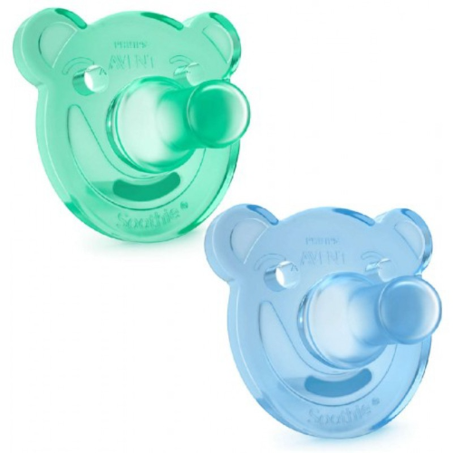 ავენტი - მატყუარა 'სუზი' სილიკონის ვარდისფერი და იასამნისფერი /0-6თვ/