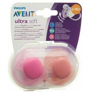 ავენტი - მატყუარა 'ულტრა სოფტ' ცისფერი და რუხი ნახატით /6-18თვ/