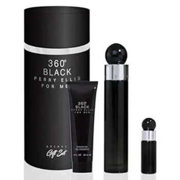 360 Black for Men 3pcs EDT Gift Set