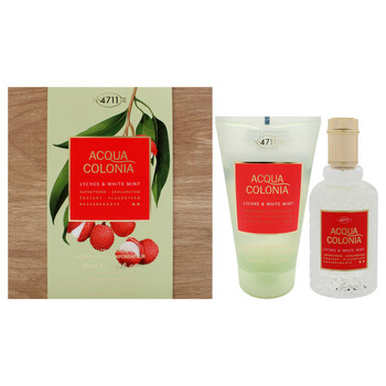 Acqua Colonia Lychee  White Mint 2pcs EDC Gift Set