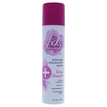 Intimate Deodorant Spray  Extra Strength by FDS for Women  2 oz Deodorant Spray
