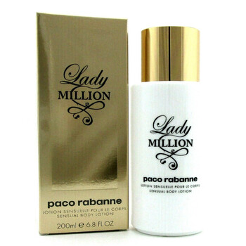 Lady Million  Paco Rabanne Body Lotion 6.8 oz 200 ml W