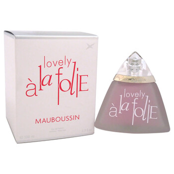 Lovely A La Folie by Mauboussin for Women  3.3 oz EDP Spray
