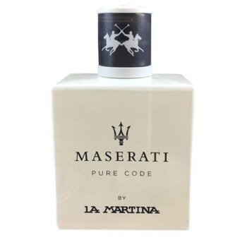 Maserati Pure Code EDT Spray 3.38 oz Tester