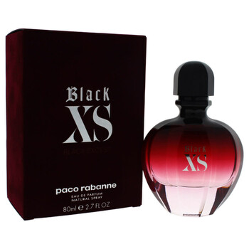 Open Box  Paco Rabanne Black XS EDP Spray 2.7 oz