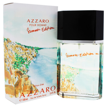 Pour Homme by Azzaro for Men  3.4 oz EDT Spray Summer Edition