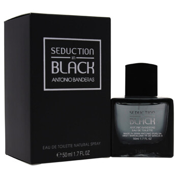Seduction In Black by Antonio Banderas for Men  1.7 oz EDT Spray