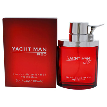 Yacht Man Red EDT Spray 3.4 oz