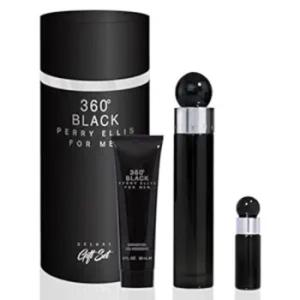 360 Black for Men 3pcs EDT Gift Set